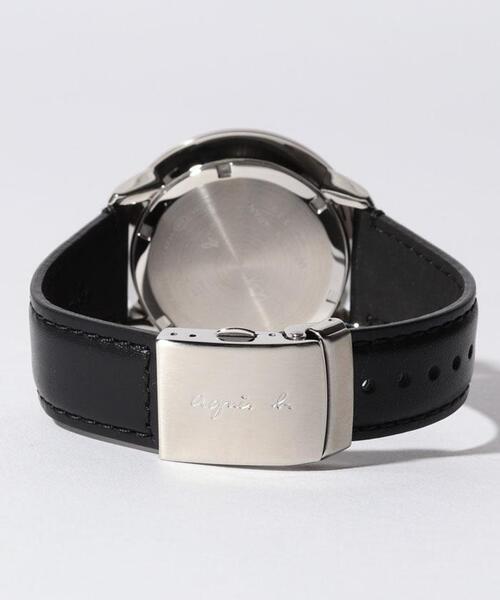 agnes b.（アニエスベー）の「【アニエスベーブティック限定】LM02 WATCH FBRW704（アナログ腕時計・メンズ・ホワイト・UNI）」の3枚目の写真