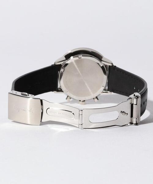 agnes b.（アニエスベー）の「【アニエスベーブティック限定】LM02 WATCH FBRW704（アナログ腕時計・メンズ・ホワイト・UNI）」の4枚目の写真