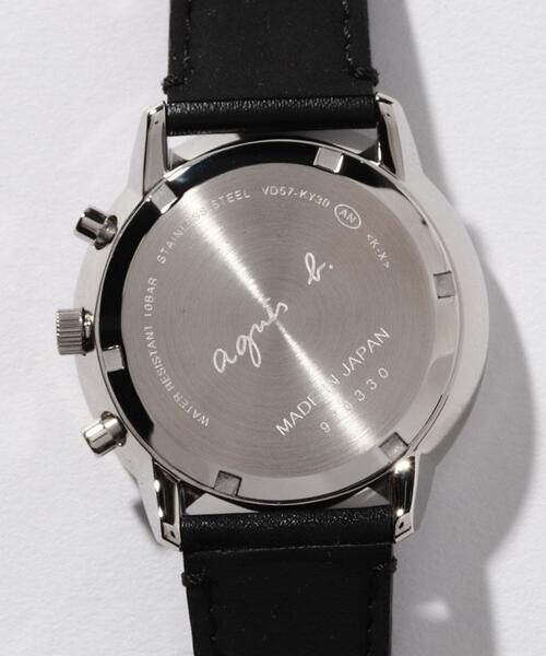 agnes b.（アニエスベー）の「【アニエスベーブティック限定】LM02 WATCH FBRW704（アナログ腕時計・メンズ・ホワイト・UNI）」の5枚目の写真