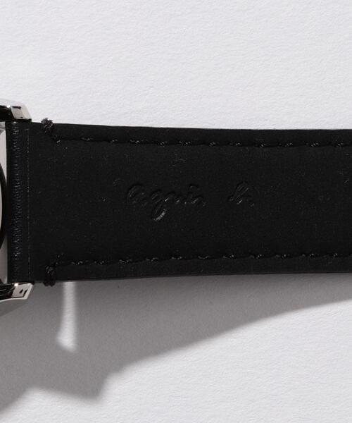 agnes b.（アニエスベー）の「【アニエスベーブティック限定】LM02 WATCH FBRW704（アナログ腕時計・メンズ・ホワイト・UNI）」の6枚目の写真