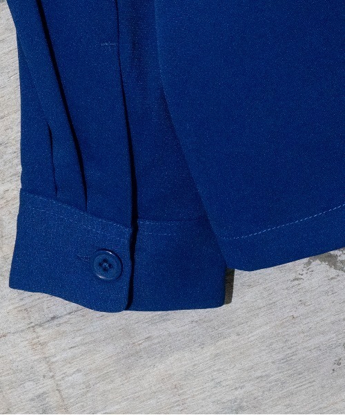 【セール】【a-r】〔Red Cap Girl/レッドキャップガール〕ナチュラルストレッチポリエステルバック刺繍 CHILL GIRL ジップジャケット（ブルゾン）｜Red Cap Girl（レッドキャプガール）