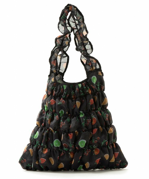 Casselini(キャセリーニ)の「Casselini(キャセリーニ)ギャザートート(トートバッグ・レディース・ブラック/ブルー/アイボリー・FREE)」の19枚目の写真