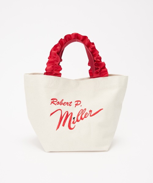 MILLER(ミラー)の「【Miller/ミラー】別注フリルトート(トートバッグ・レディース・オフホワイト/ネイビー・ONE SIZE)」の7枚目の写真