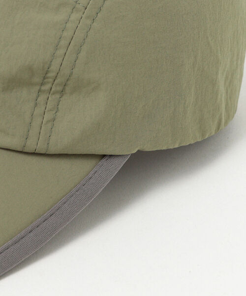 BEAMS（ビームス）の「BEAMS / ロングビル キャップ（キャップ・メンズ・ブラック/オリーブ・ONE SIZE）」の6枚目の写真