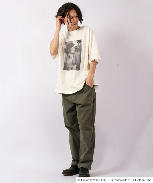LIFE プリント半袖Tシャツ（Tシャツ/カットソー）｜FUNALIVE