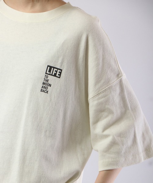 FUNALIVE(ファンアライブ)の「LIFE プリント半袖Tシャツ(Tシャツ/カットソー・メンズ・チャコールグレー/オフホワイト/ホワイト系その他/グレー系その他/ホワイト系その他2/ホワイト系その他4/ホワイト系その他5/グレー系その他2/グレー系その他5/ホワイト系その他3/グレー系その他4/グレー系その他3・LL/M/L)」の19枚目の写真