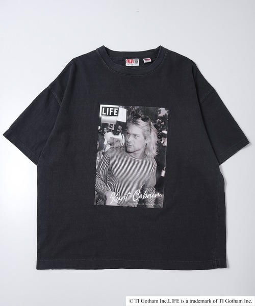 LIFE プリント半袖Tシャツ（Tシャツ/カットソー）｜FUNALIVE