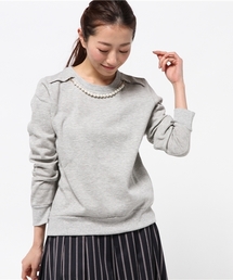 DISCOAT | 【Discoat】裏毛パール付プルオーバー(Tシャツ/カットソー)