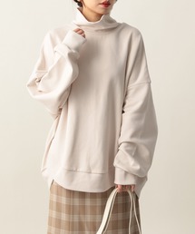Heather | タートルネックワイドスウェット２　266600(スウェット)