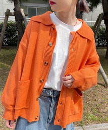 PairPair | 襟付きBIGポケットカーディガン(ユニセックス)(カーディガン/ボレロ)