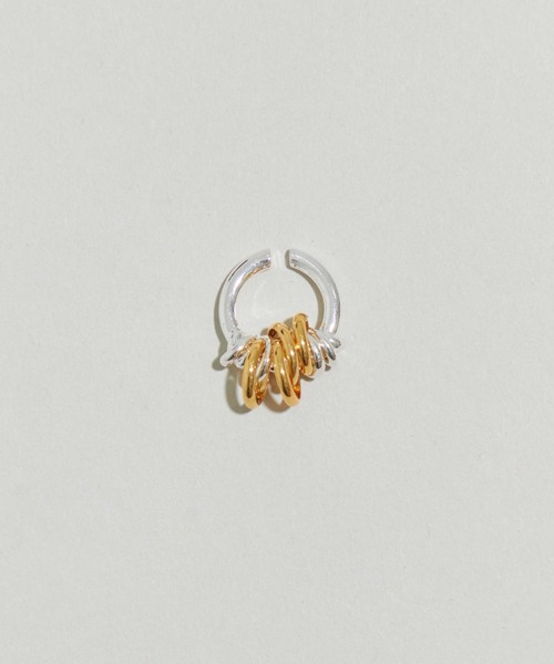 LAPUIS(ラピュイ)の「LAPUIS(ラピュイ)Coil around イヤーカフ(イヤーカフ・レディース・ゴールド/シルバー/その他/ゴールド系その他/ピンクゴールド・FREE)」の19枚目の写真