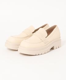 Fabby fabby | タンクソールトラックソールシンプルシューズ(ローファー)