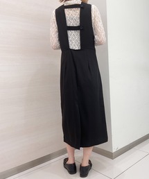 solleim | ベルトデザインジャンパースカート(ジャンパースカート)