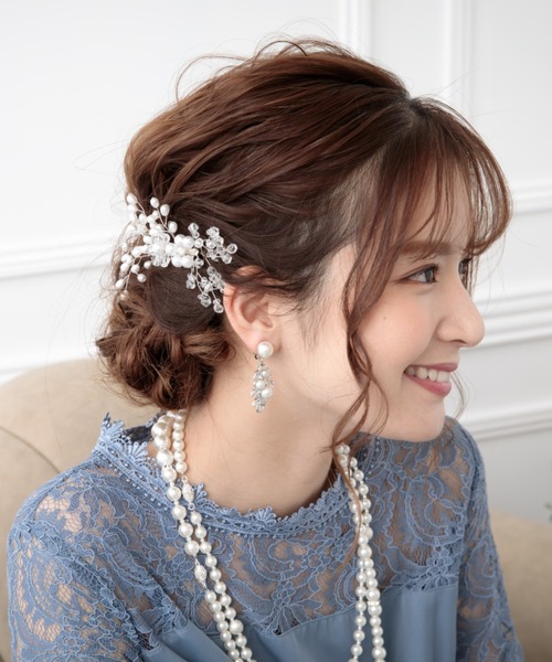 Placebo（プラシーボ）の「マニョリヤ パールイヤリング（イヤリング・レディース・シルバー・F）」の5枚目の写真