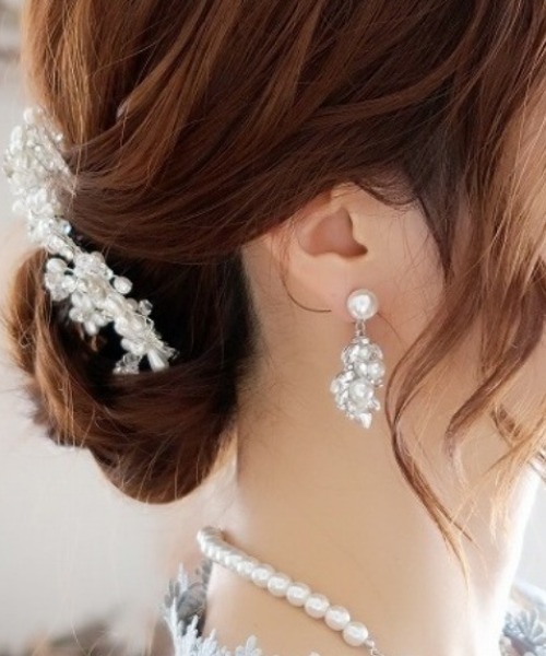 Placebo（プラシーボ）の「マニョリヤ パールイヤリング（イヤリング・レディース・シルバー・F）」の8枚目の写真