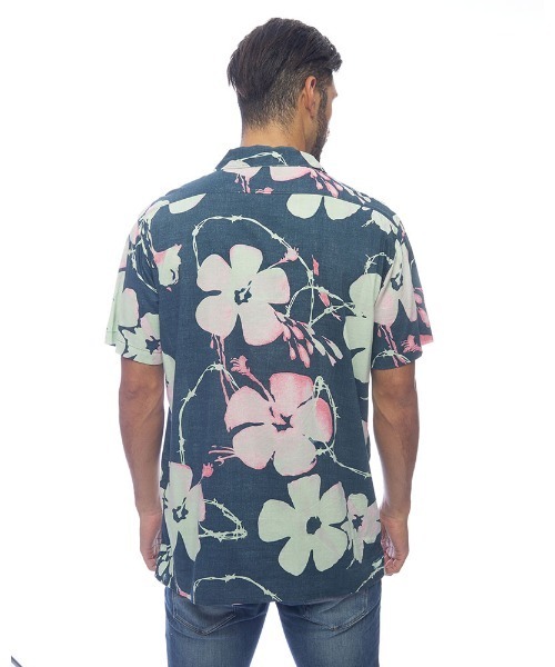 BILLABONG（ビラボン）の「BILLABONG メンズ SUNDAYS VACAY SS 半袖シャツ 【2022年春夏モデル】/ビラボン半袖シャツ（シャツ/ブラウス・メンズ・ベージュ/ネイビー/オレンジ・MEDIUM/LARGE/X-LARGE）」の8枚目の写真