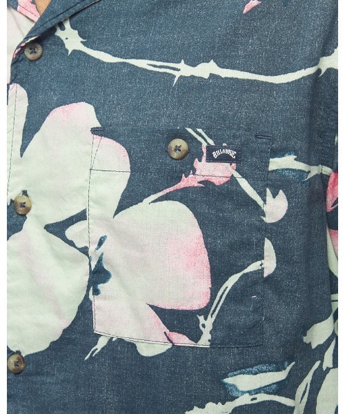 BILLABONG（ビラボン）の「BILLABONG メンズ SUNDAYS VACAY SS 半袖シャツ 【2022年春夏モデル】/ビラボン半袖シャツ（シャツ/ブラウス・メンズ・ベージュ/ネイビー/オレンジ・MEDIUM/LARGE/X-LARGE）」の10枚目の写真