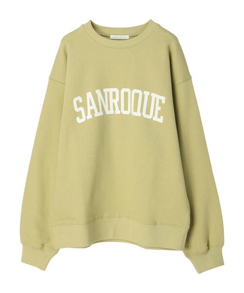 Green　Parks（グリーンパークス）の「ロゴ裏毛トレーナー＊（スウェット・レディース・グレー系その他/グレー/ミント・FREE）」の21枚目の写真