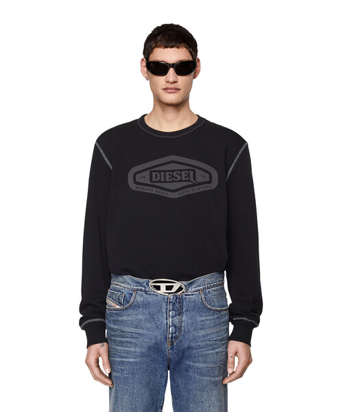 メンズ スウェット Diesel ディーゼル のファッション グラフィックプリント スウェット ガーメントダイ スウェット スウェット グラフィック プリント メンズ スウェット Diesel ディーゼル のファッション グラフィックプリント スウェット ガーメントダイ スウェット スウェット グラフィック プリント