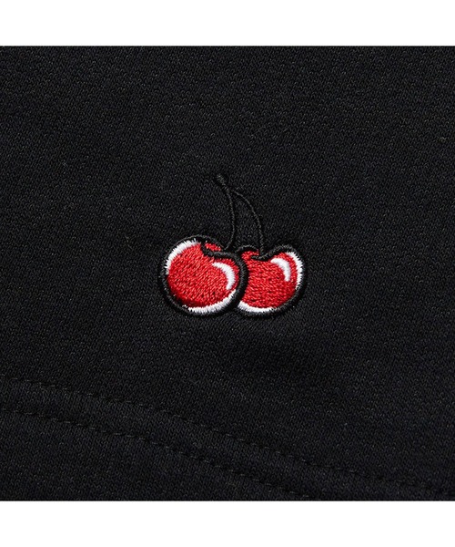 KIRSH（キルシー）の「KIRSH SMALL CHERRY H-LINE SKIRTS LS/キルシースモールチェリーハイラインスカート（スカート・レディース・ブラック/グレー・ONE SIZE）」の8枚目の写真