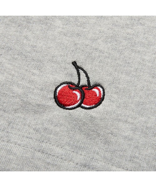 KIRSH（キルシー）の「KIRSH SMALL CHERRY H-LINE SKIRTS LS/キルシースモールチェリーハイラインスカート（スカート・レディース・ブラック/グレー・ONE SIZE）」の6枚目の写真