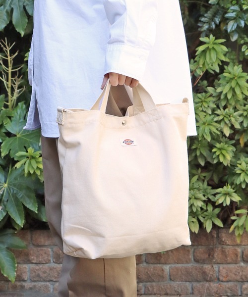 Dickies(ディッキーズ)の「Dickies/ディッキーズ DK LOGO TC CANVAS 2WAY SHOULDER BAG キャンバス ショルダーバッグ(ショルダーバッグ・メンズ・アイボリー系/アイボリー系1/アイボリー系2・FREE)」の21枚目の写真