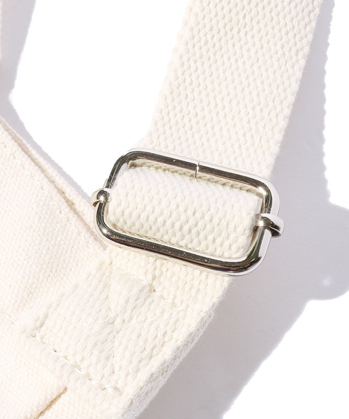 Dickies(ディッキーズ)の「Dickies/ディッキーズ DK LOGO TC CANVAS 2WAY SHOULDER BAG キャンバス ショルダーバッグ(ショルダーバッグ・メンズ・アイボリー系/アイボリー系1/アイボリー系2・FREE)」の9枚目の写真