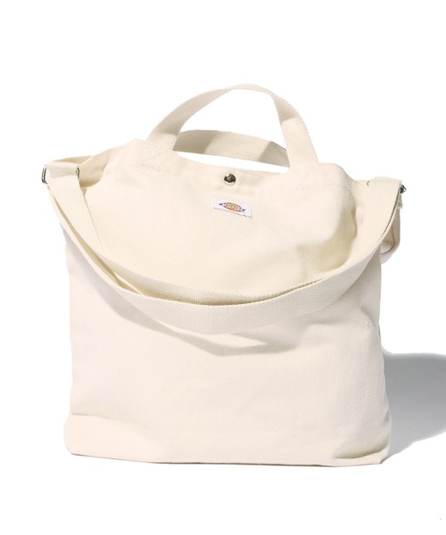 Dickies(ディッキーズ)の「Dickies/ディッキーズ DK LOGO TC CANVAS 2WAY SHOULDER BAG キャンバス ショルダーバッグ(ショルダーバッグ・メンズ・アイボリー系/アイボリー系1/アイボリー系2・FREE)」の5枚目の写真