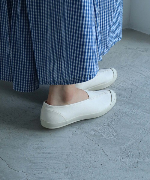 note et silence (ノートエシロンス)の「▲moon star LITE BALLET(スリッポン・レディース・ブラック/キナリ・24.0cm/22.0cm/23.0cm)」の11枚目の写真