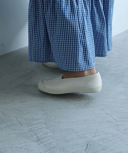 note et silence (ノートエシロンス)の「▲moon star LITE BALLET(スリッポン・レディース・ブラック/キナリ・24.0cm/22.0cm/23.0cm)」の12枚目の写真