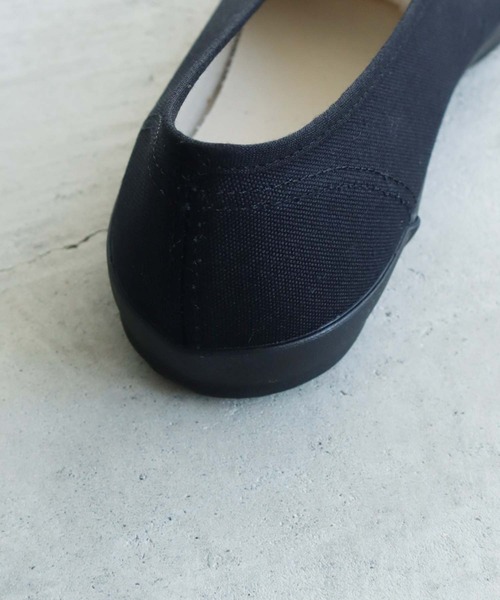 note et silence (ノートエシロンス)の「▲moon star LITE BALLET(スリッポン・レディース・ブラック/キナリ・24.0cm/22.0cm/23.0cm)」の5枚目の写真