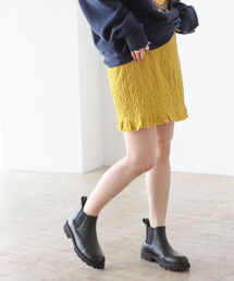 BeAMS DOT | 【WEB限定】BeAMS DOT / シャーリング ミニスカート(スカート)