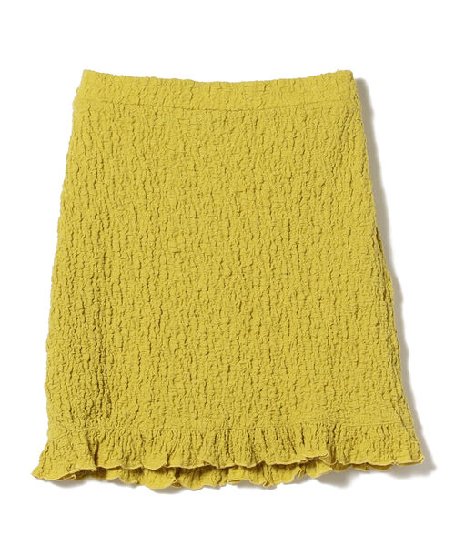 BeAMS DOT(ビームスドット)の「【WEB限定】BeAMS DOT / シャーリング ミニスカート(スカート・レディース・イエロー/ブルー・FREE)」の11枚目の写真