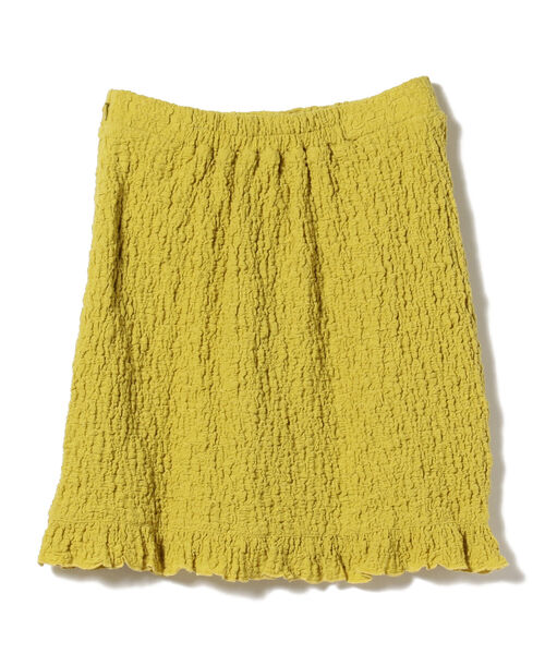 BeAMS DOT(ビームスドット)の「【WEB限定】BeAMS DOT / シャーリング ミニスカート(スカート・レディース・イエロー/ブルー・FREE)」の13枚目の写真