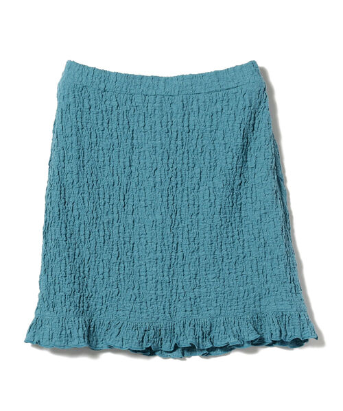 BeAMS DOT(ビームスドット)の「【WEB限定】BeAMS DOT / シャーリング ミニスカート(スカート・レディース・イエロー/ブルー・FREE)」の15枚目の写真