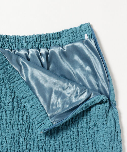 BeAMS DOT(ビームスドット)の「【WEB限定】BeAMS DOT / シャーリング ミニスカート(スカート・レディース・イエロー/ブルー・FREE)」の16枚目の写真