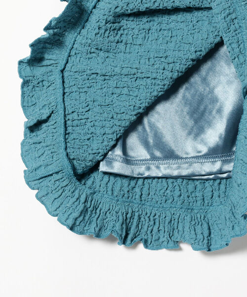 BeAMS DOT(ビームスドット)の「【WEB限定】BeAMS DOT / シャーリング ミニスカート(スカート・レディース・イエロー/ブルー・FREE)」の17枚目の写真