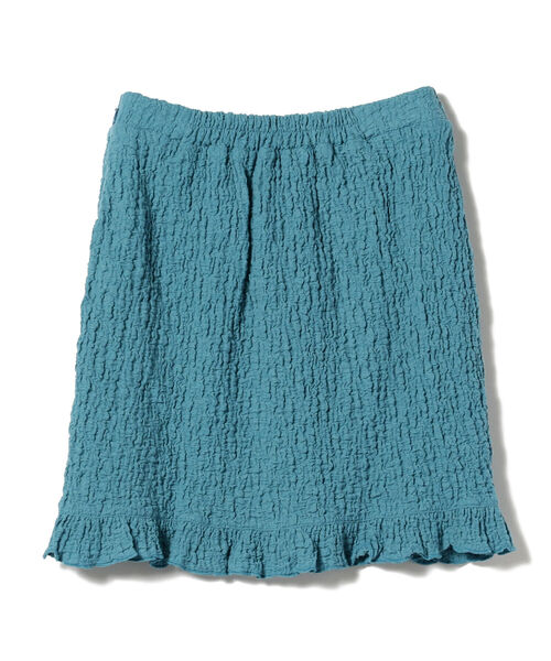 BeAMS DOT(ビームスドット)の「【WEB限定】BeAMS DOT / シャーリング ミニスカート(スカート・レディース・イエロー/ブルー・FREE)」の18枚目の写真