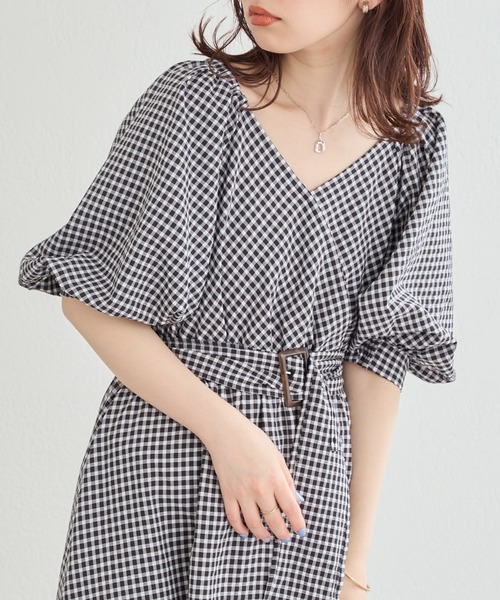 セール Web限定カラー有り ヘルシーなデコルテ見せ オフショルカシュクールワンピース ワンピース Natural Couture ナチュラルクチュール のファッション通販 Zozotown