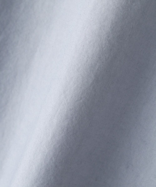 MHL.(エムエイチエル)の「COTTON RAMIE POPLIN(シャツ/ブラウス・メンズ・ホワイト/グレー/チャコール・SMALL/MEDIUM/LARGE/X-LARGE)」の5枚目の写真