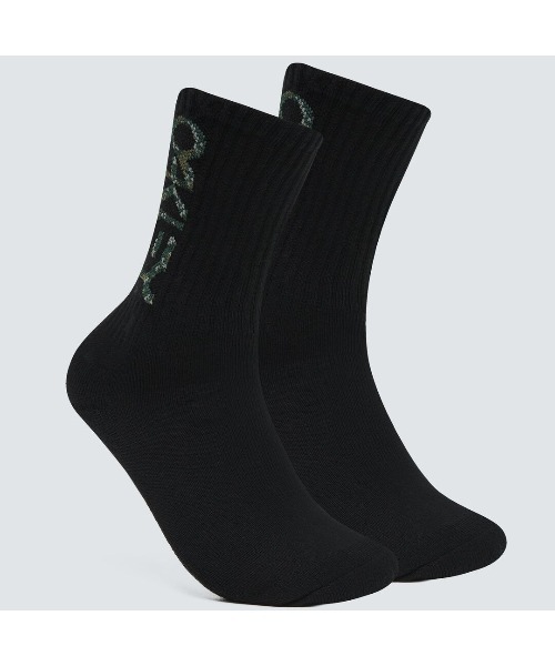 OAKLEY（オークリー）の「新作 オークリー B1B SOCKS 2.0 (3 PCS) ソックス/靴下 /３足セット/OAKLEY（ソックス/靴下・メンズ・グリーン系カモフラージュ/ブラック系その他/ホワイト系/グレー/パープル/イエロー/ブラック/グリーン/ネイビー/ホワイト×グリーン・M/L）」の4枚目の写真