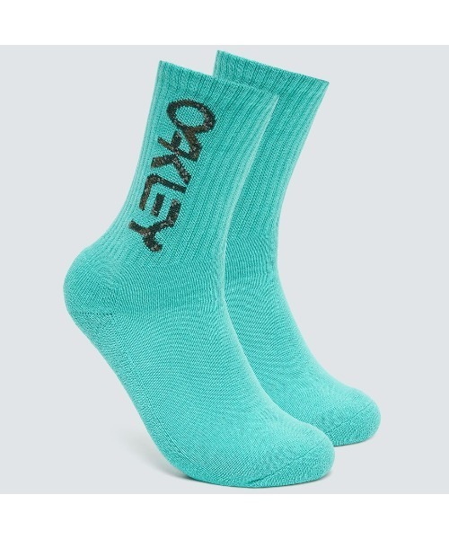 OAKLEY（オークリー）の「新作 オークリー B1B SOCKS 2.0 (3 PCS) ソックス/靴下 /３足セット/OAKLEY（ソックス/靴下・メンズ・グリーン系カモフラージュ/ブラック系その他/ホワイト系/グレー/パープル/イエロー/ブラック/グリーン/ネイビー/ホワイト×グリーン・M/L）」の6枚目の写真