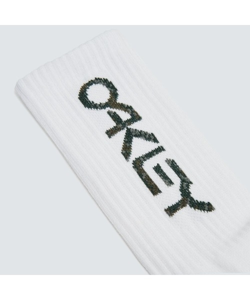 OAKLEY（オークリー）の「新作 オークリー B1B SOCKS 2.0 (3 PCS) ソックス/靴下 /３足セット/OAKLEY（ソックス/靴下・メンズ・グリーン系カモフラージュ/ブラック系その他/ホワイト系/グレー/パープル/イエロー/ブラック/グリーン/ネイビー/ホワイト×グリーン・M/L）」の14枚目の写真