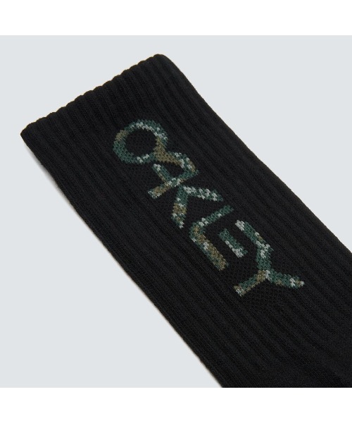 OAKLEY（オークリー）の「新作 オークリー B1B SOCKS 2.0 (3 PCS) ソックス/靴下 /３足セット/OAKLEY（ソックス/靴下・メンズ・グリーン系カモフラージュ/ブラック系その他/ホワイト系/グレー/パープル/イエロー/ブラック/グリーン/ネイビー/ホワイト×グリーン・M/L）」の12枚目の写真