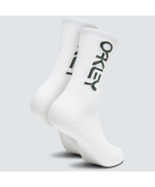 OAKLEY（オークリー）の「新作 オークリー B1B SOCKS 2.0 (3 PCS) ソックス/靴下 /３足セット/OAKLEY（ソックス/靴下・メンズ・グリーン系カモフラージュ/ブラック系その他/ホワイト系/グレー/パープル/イエロー/ブラック/グリーン/ネイビー/ホワイト×グリーン・M/L）」の15枚目の写真