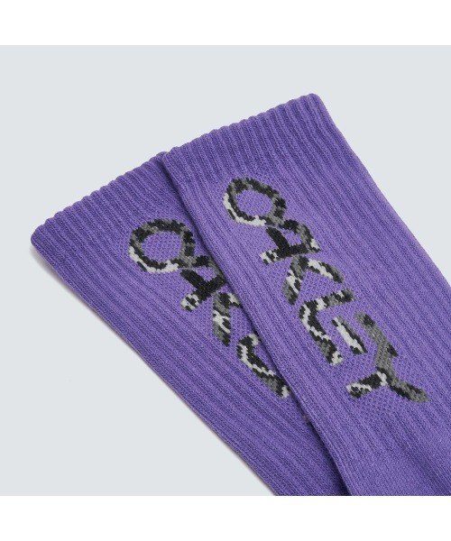 OAKLEY（オークリー）の「新作 オークリー B1B SOCKS 2.0 (3 PCS) ソックス/靴下 /３足セット/OAKLEY（ソックス/靴下・メンズ・グリーン系カモフラージュ/ブラック系その他/ホワイト系/グレー/パープル/イエロー/ブラック/グリーン/ネイビー/ホワイト×グリーン・M/L）」の22枚目の写真