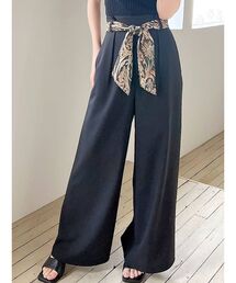 RESEXXY | スカーフリボンワイドパンツ(その他パンツ)