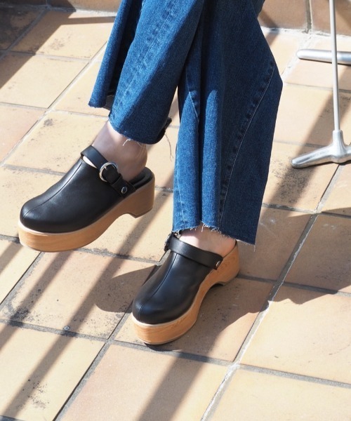 cepo（セポ）の「バックルサボサンダル 2WAY（サンダル・レディース・ブラック/ベージュ・M/L）」の5枚目の写真