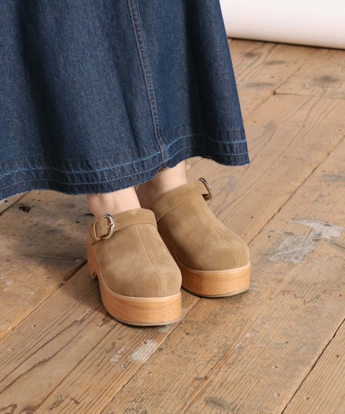 cepo（セポ）の「バックルサボサンダル 2WAY（サンダル・レディース・ブラック/ベージュ・M/L）」の4枚目の写真