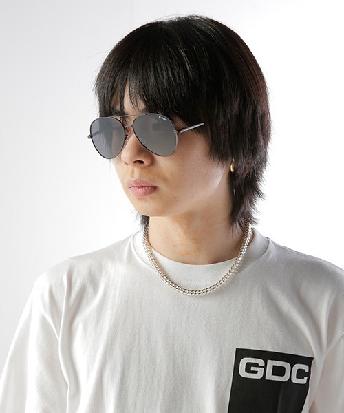 GDC（ジーディーシー）の「PILOT SUNGLASSES（サングラス・メンズ・ブラック/グレー/イエロー・FREE）」の13枚目の写真